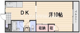 岡山駅 バス26分  岡南産婦人科入口下車：停歩4分 3階の物件間取画像